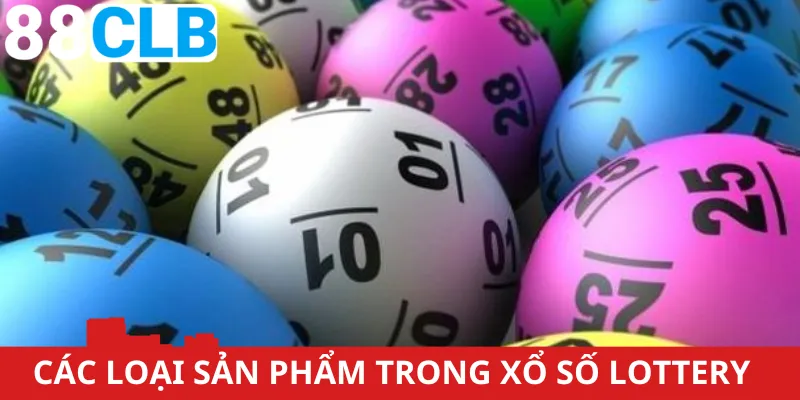 Các loại xổ số trong Lottery